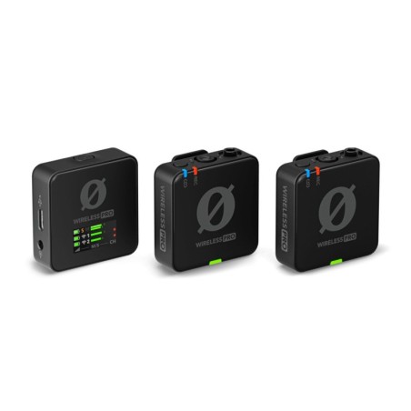 Rode Wireless PRO | Sistema de micrófonos inalámbricos profesional con grabación interna