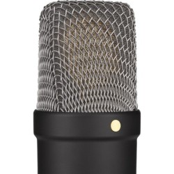 Rode NT1 Signature Series | Micrófono de condensador de estudio con sonido cálido y ruido ultra bajo