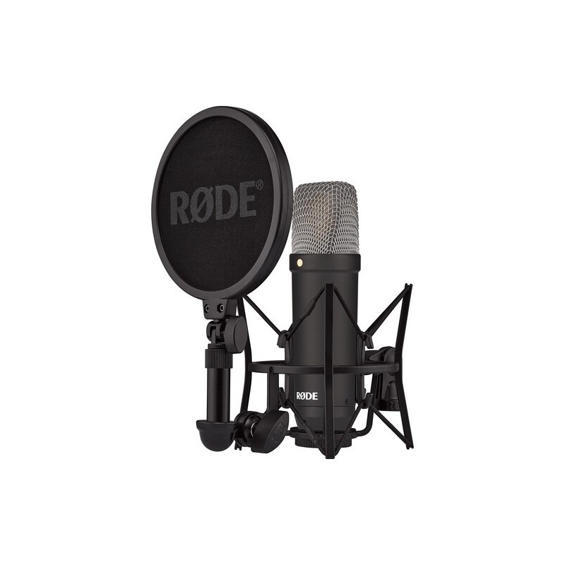 Rode NT1 Signature Series | Micrófono de condensador de estudio con sonido cálido y ruido ultra bajo