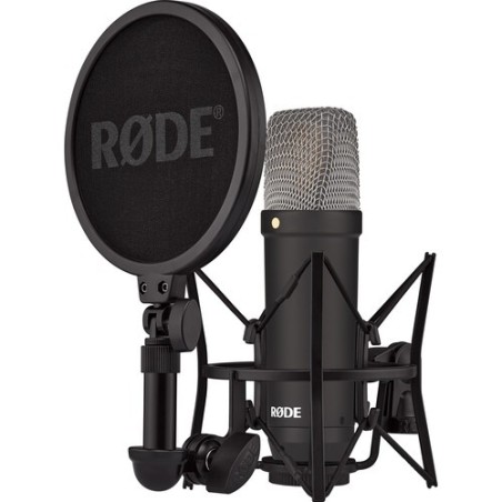 Rode NT1 Signature Series | Micrófono de condensador de estudio con sonido cálido y ruido ultra bajo