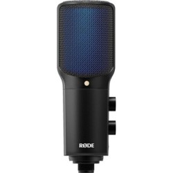 Rode NT-USB+ | Micrófono de condensador USB profesional con preamplificador Revolution
