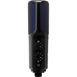 Rode NT-USB+ | Micrófono de condensador USB profesional con preamplificador Revolution
