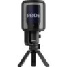Rode NT-USB+ | Micrófono de condensador USB profesional con preamplificador Revolution