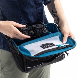 Tenba Bandolera Skyline V2 10 Gris | Bandolera acolchada para cámaras DSLR y mirrorless