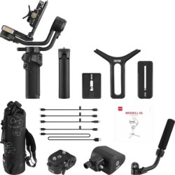 ZHIYUN Weebill 3S Combo | Estabilizador de 3 ejes con accesorios ergonómicos y bolsa de transporte