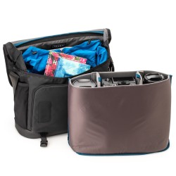 Tenba Bolsa de Hombro Messenger DNA 9 Azul | Bolsa messenger compacta para cámara y accesorios
