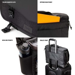 Tenba Bolsa de Hombro Messenger DNA 9 Azul | Bolsa messenger compacta para cámara y accesorios