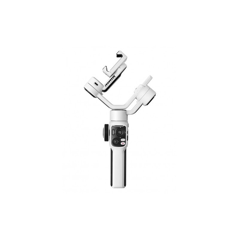 ZHIYUN Smooth 5S Blanco | Estabilizador de 3 ejes para smartphones con luz de relleno integrada