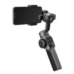 ZHIYUN Smooth 5S Combo Gris | Estabilizador de 3 ejes con luz de relleno y accesorios completos