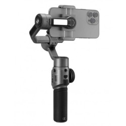 ZHIYUN Smooth 5S Combo Gris | Estabilizador de 3 ejes con luz de relleno y accesorios completos