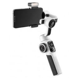 ZHIYUN Smooth 5S Combo Blanco | Estabilizador de 3 ejes con luz de relleno y accesorios completos