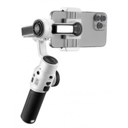 ZHIYUN Smooth 5S Combo Blanco | Estabilizador de 3 ejes con luz de relleno y accesorios completos