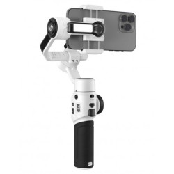 ZHIYUN Smooth 5S Combo Blanco | Estabilizador de 3 ejes con luz de relleno y accesorios completos