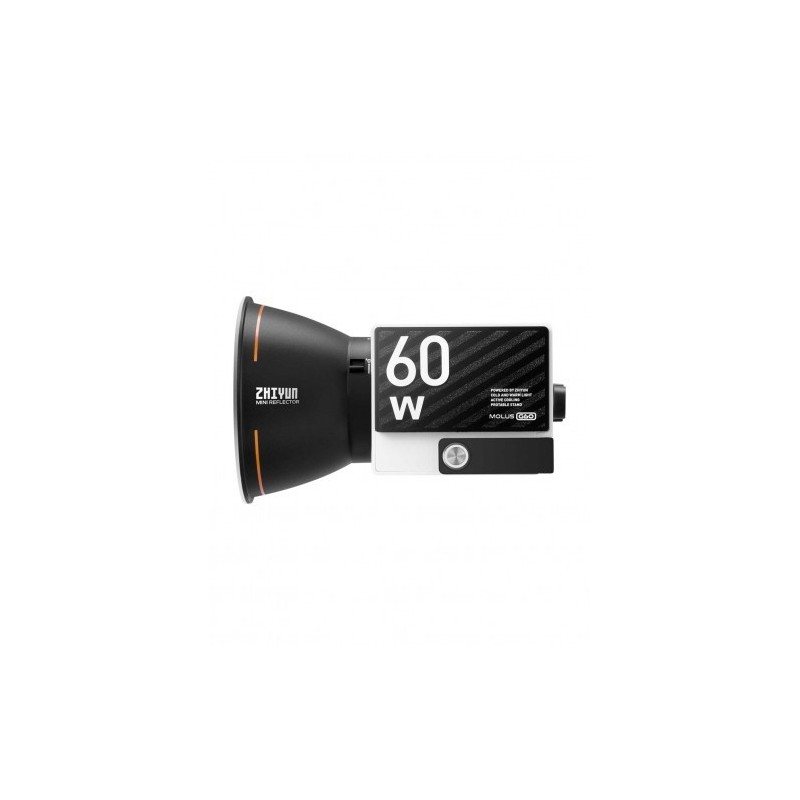 ZHIYUN MOLUS G60 | Luz LED COB de 60W con temperatura bicolor y diseño compacto