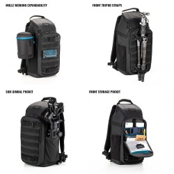 Tenba Mochila Axis V2 16L Negra | Mochila fotográfica táctica y profesional