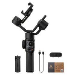ZHIYUN Smooth 5S AI Combo | Estabilizador de smartphone con accesorios completos y seguimiento inteligente
