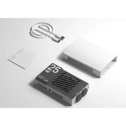 ZHIYUN CINEPEER CM25 | Luz LED portátil de 25W con ajuste de temperatura de color y diseño compacto