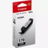 Canon PGI-570GBK | Cartucho de tinta de pigmento negro original de 15ml para impresoras Canon