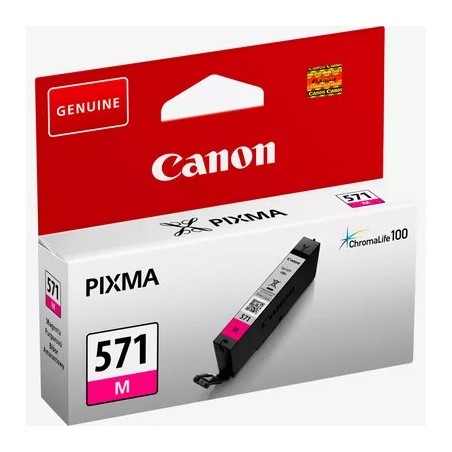 Canon CLI-571M | Cartucho de tinta magenta original de 6,5ml para impresoras Canon