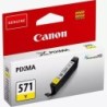 Canon CLI-571Y | Cartucho de tinta amarilla original de 6,5ml para impresoras Canon