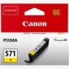 Canon CLI-571Y | Cartucho de tinta amarilla original de 6,5ml para impresoras Canon