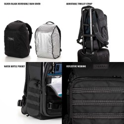 Tenba Mochila Axis V2 20L Negra | Mochila fotográfica profesional de alta capacidad