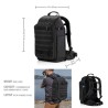 Tenba Mochila Axis V2 20L Negra | Mochila fotográfica profesional de alta capacidad