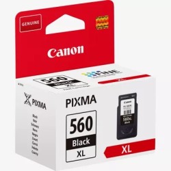 Canon PG-560XL | Cartucho de tinta negra XL de alto rendimiento 14,3ml para impresoras Canon