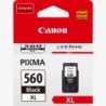 Canon PG-560XL | Cartucho de tinta negra XL de alto rendimiento 14,3ml para impresoras Canon