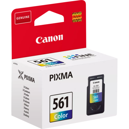 Canon CL-561 | Cartucho de tinta tricolor de 8,3ml original para impresoras Canon