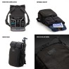 Tenba Mochila Fulton V2 14L Negra | Mochila fotográfica compacta y versátil