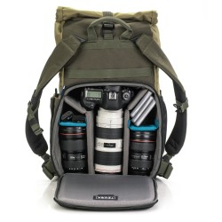 Tenba Mochila Fulton V2 16L Kaki | Mochila fotográfica espaciosa y funcional