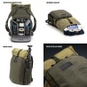 Tenba Mochila Fulton V2 16L Kaki | Mochila fotográfica espaciosa y funcional