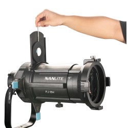 Nanlite Diafragma Iris 18 Aspas para Proyección PJ-FMM | diafragma iris proyeccion | iris 18 aspas