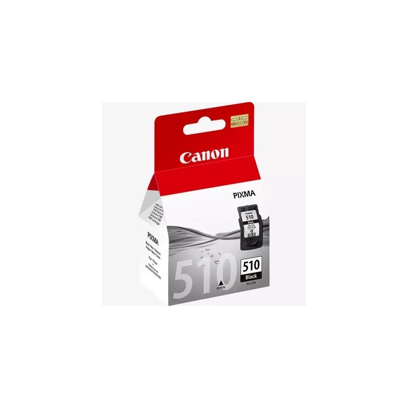Canon PG-510 | Cartucho de tinta negra 9ml original Canon para impresoras domésticas