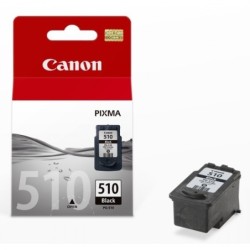 Canon PG-510 | Cartucho de tinta negra 9ml original Canon para impresoras domésticas