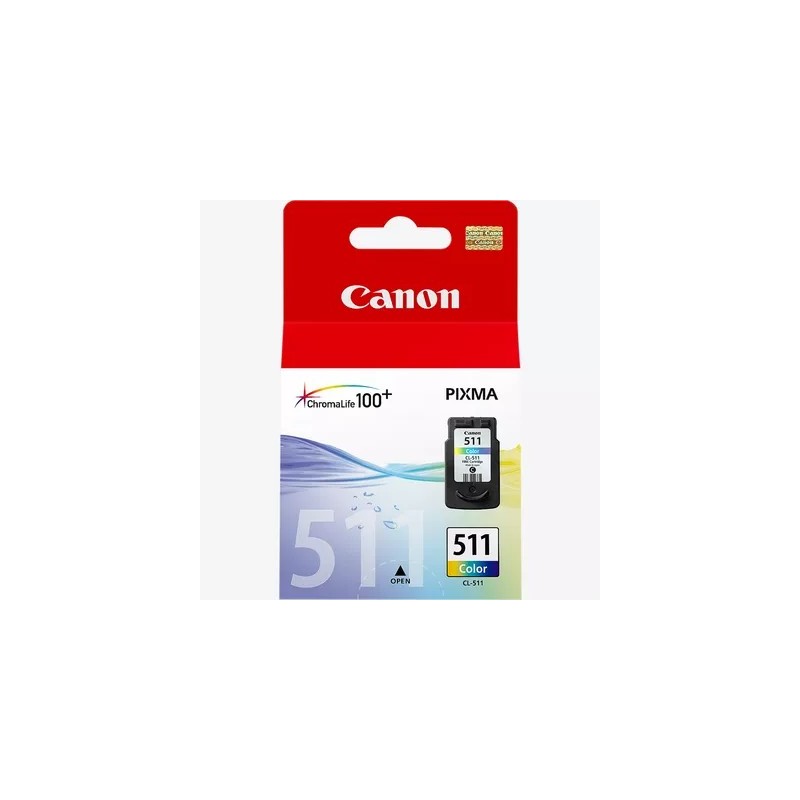Canon CL-511 | Cartucho de tinta tricolor 9ml original Canon para impresoras PIXMA