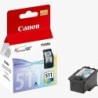 Canon CL-511 | Cartucho de tinta tricolor 9ml original Canon para impresoras PIXMA