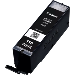 Canon PGI‑550PGBK | Cartucho de tinta negra foto 15 ml original Canon