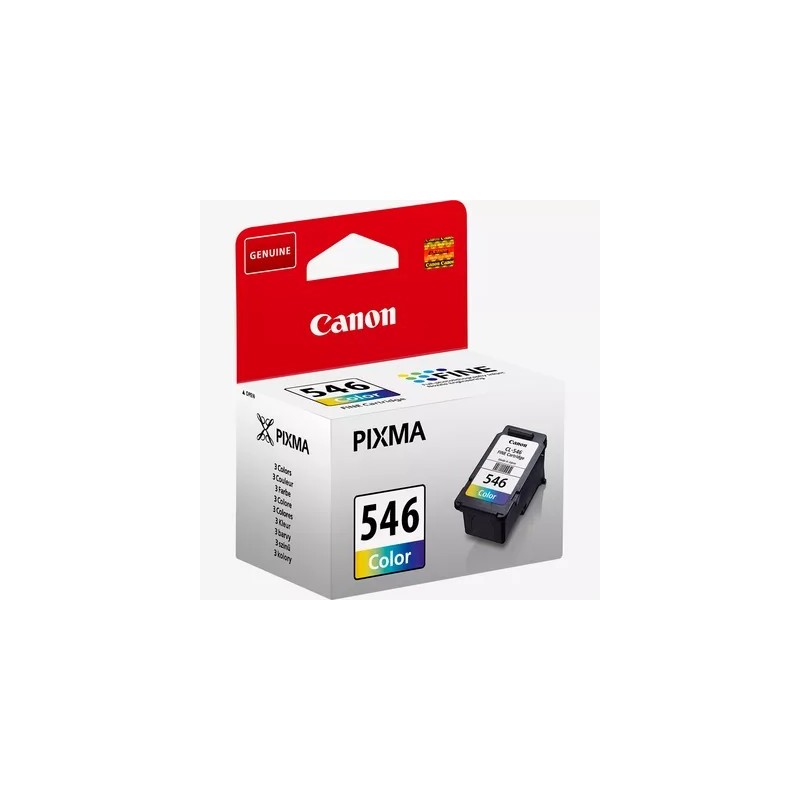 Canon CL‑546 | Cartucho de tinta tricolor 9 ml original Canon para impresiones vivas