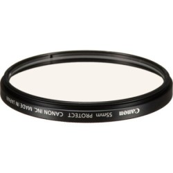 Canon 55mm | Filtro protector original para objetivos Canon de 55 mm