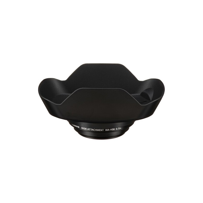 Canon Convertidor Gran Angular WA-H58W | Compra en Equipa Tu Cámara | Vídeo XA