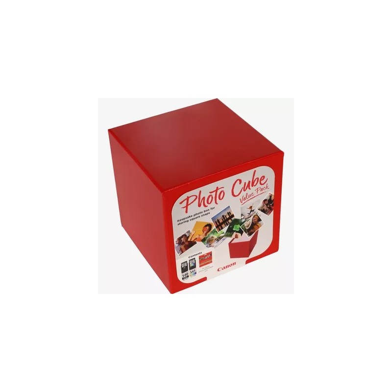 Canon Photo Cube | Pack creativo con cartuchos PG-540/CL-541 y 40 hojas de papel brillante II