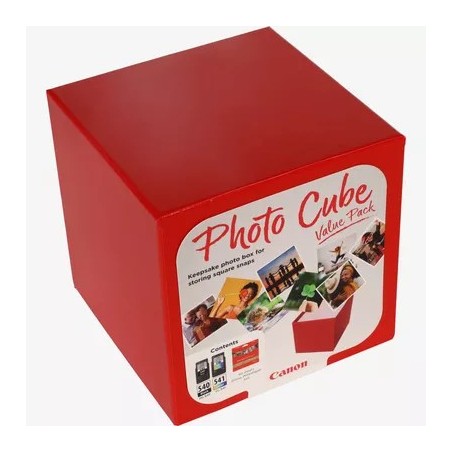 Canon Photo Cube | Pack creativo con cartuchos PG-540/CL-541 y 40 hojas de papel brillante II