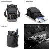 Tenba Mochila Fulton V2 10L Negra | Mochila fotográfica compacta y urbana