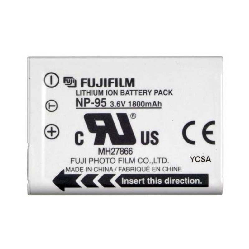 Fujifilm NP-95 | Batería recargable de ion de litio para cámaras Fujifilm