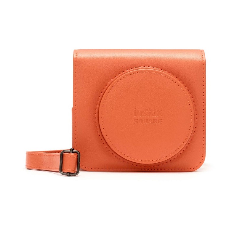 Fujifilm Funda Instax Square SQ1 Naranja | Protección vibrante para cámara instantánea