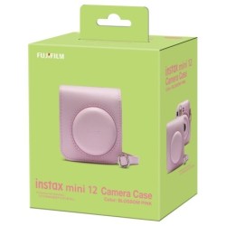 Fujifilm Funda Instax Mini 12 Rosa | Protección colorida y femenina para cámara instantánea