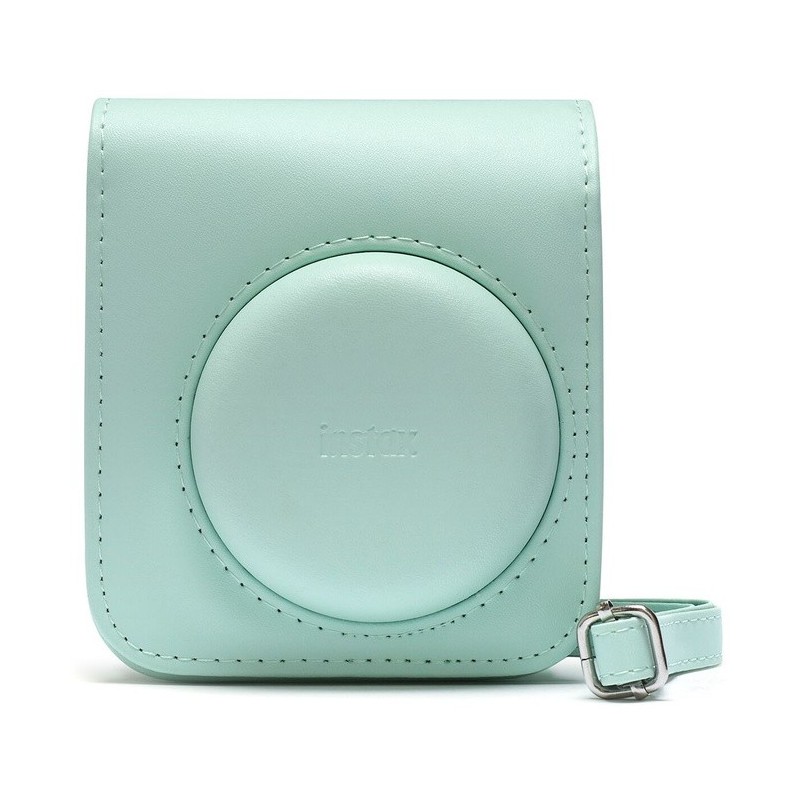 Fujifilm Funda Instax Mini 12 Verde | Protección fresca y vibrante para cámara instantánea