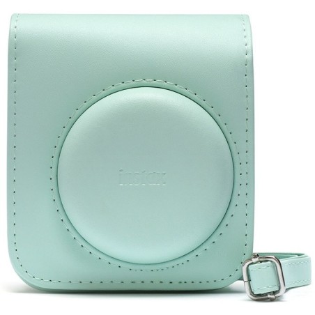 Fujifilm Funda Instax Mini 12 Verde | Protección fresca y vibrante para cámara instantánea